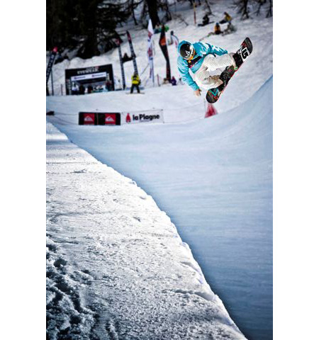 Olivier Glitter en el halfpipe de Chromatophobia
