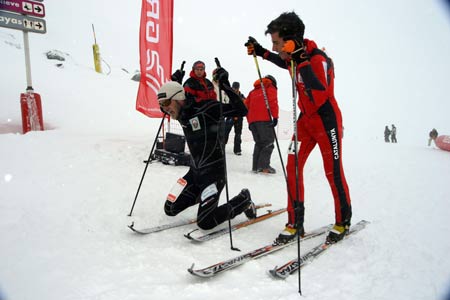 Meta del Campeonato de España de Cronoescalada Meta del Campeonato de España de Cronoescalada