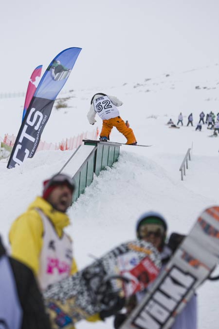 Antón Barredo en la Cuartas Cup de Alto Campoo