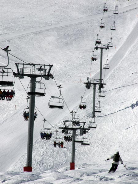 Esqu&iacute; en Villars, Suiza