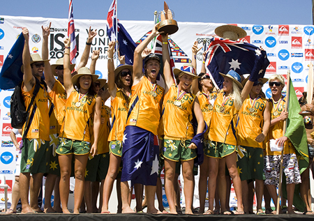 Australia, Campeona del Mundo Junior