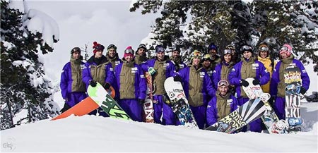 Landing Snowboards team 2009