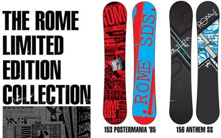 Rome snowboards