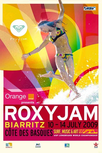 Cartel del Roxy Jam 2009