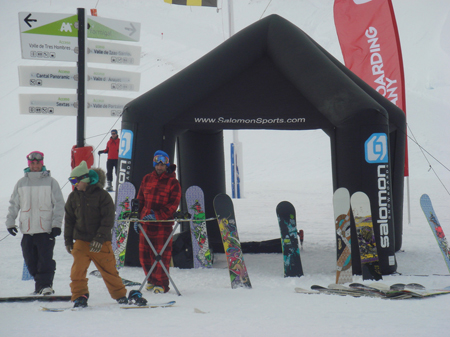 Salomon Snowboards Test Tour Salomon Snowboards Test Tour