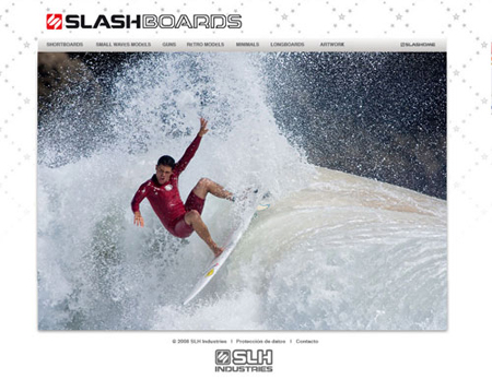 Slash, website Slash, website