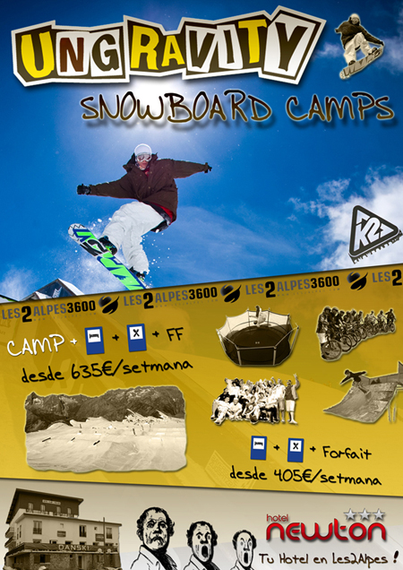 Ungravity Camps, 2 Alpes
